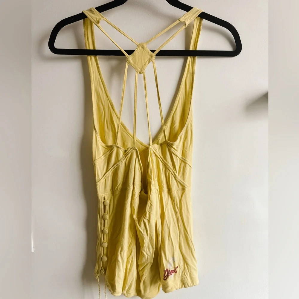 Yellow Diesel Racerback Tank Top - Picture 3 of 5